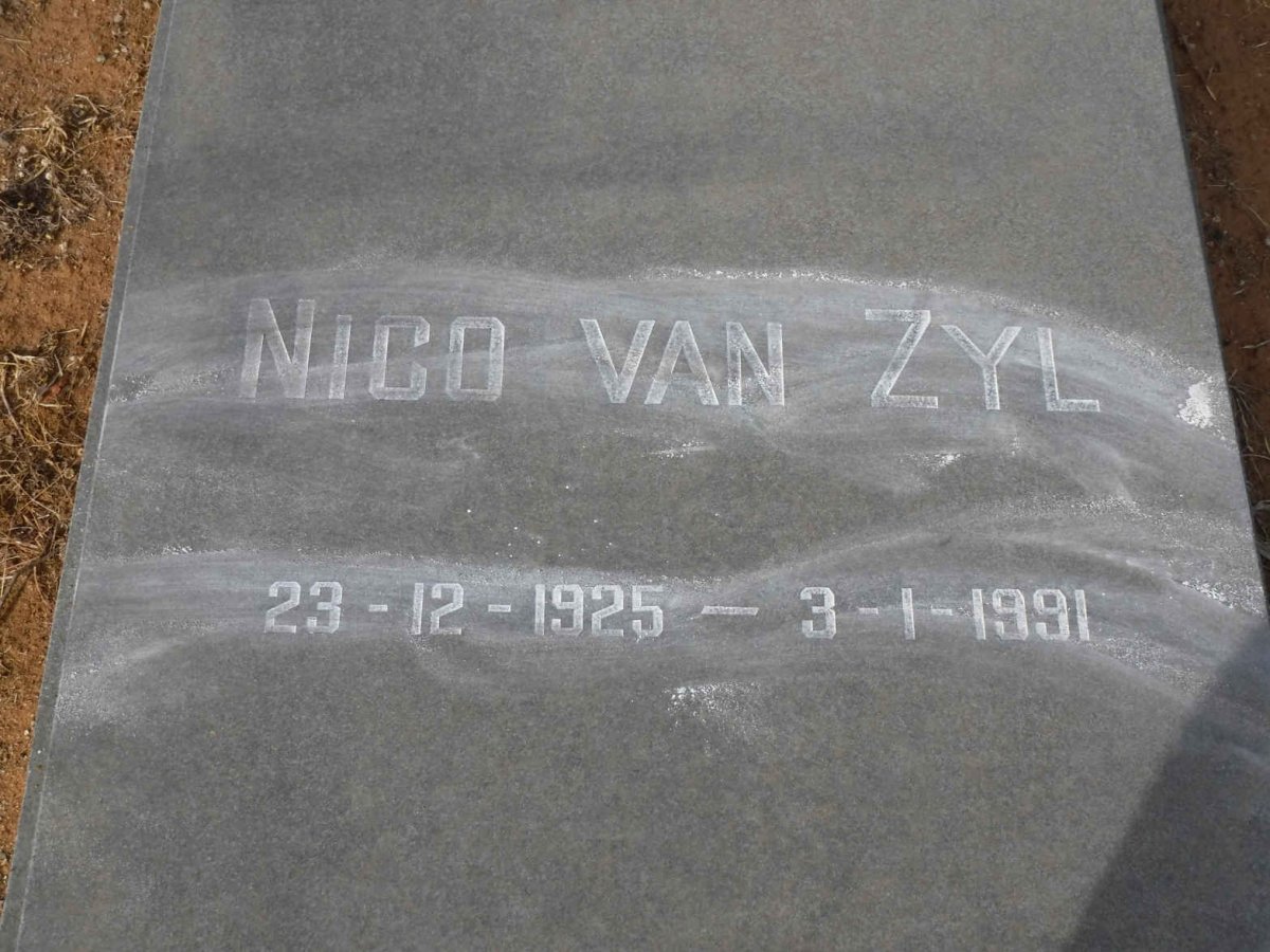 ZYL Nico, van 1925-1991