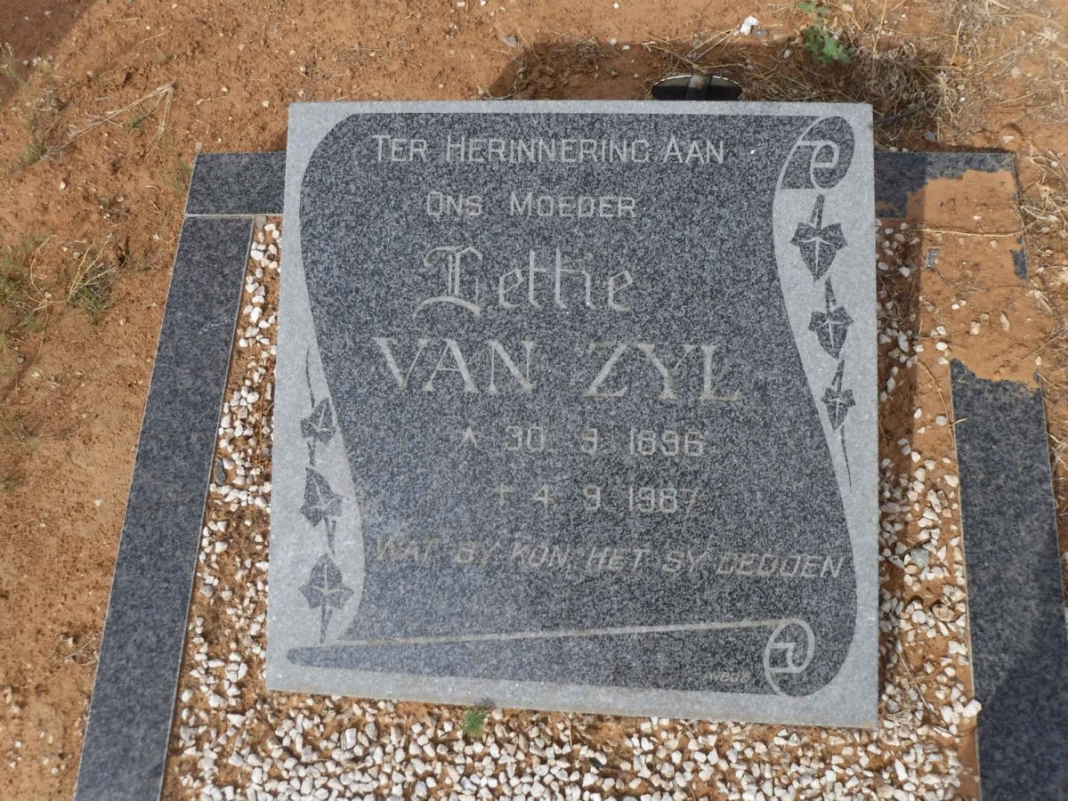 ZYL Lettie, van 1896-1987