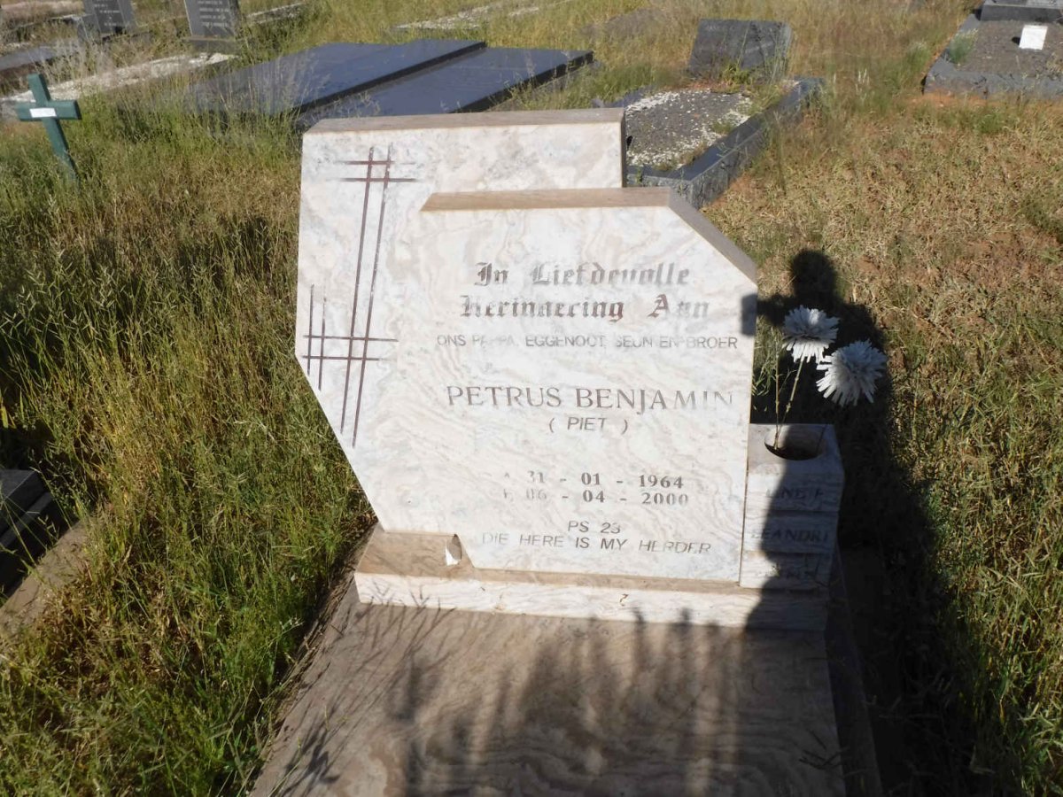 ? Petrus Benjamin 1964-2002