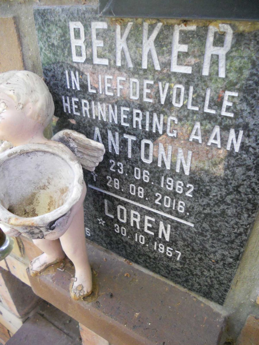 BEKKER Antonn 1962-2016 &amp; Loren 1957-