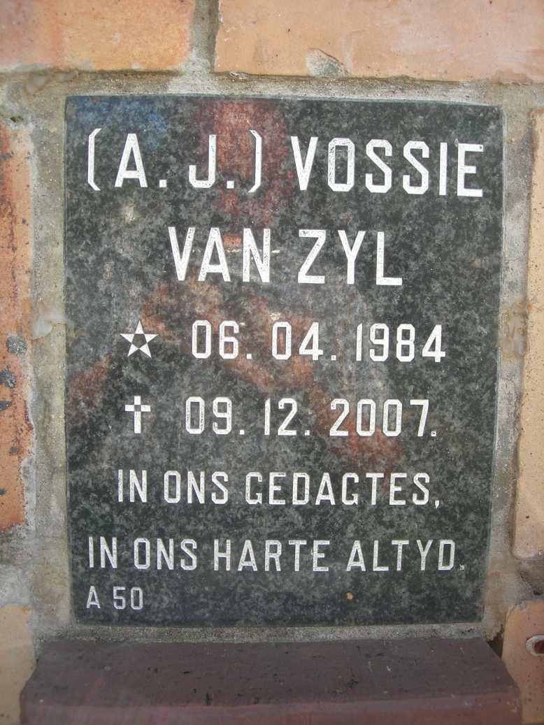 ZYL A.J., van 1984-2007