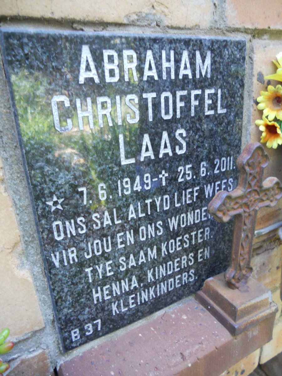 LAAS Abraham Christoffel 1949-2011