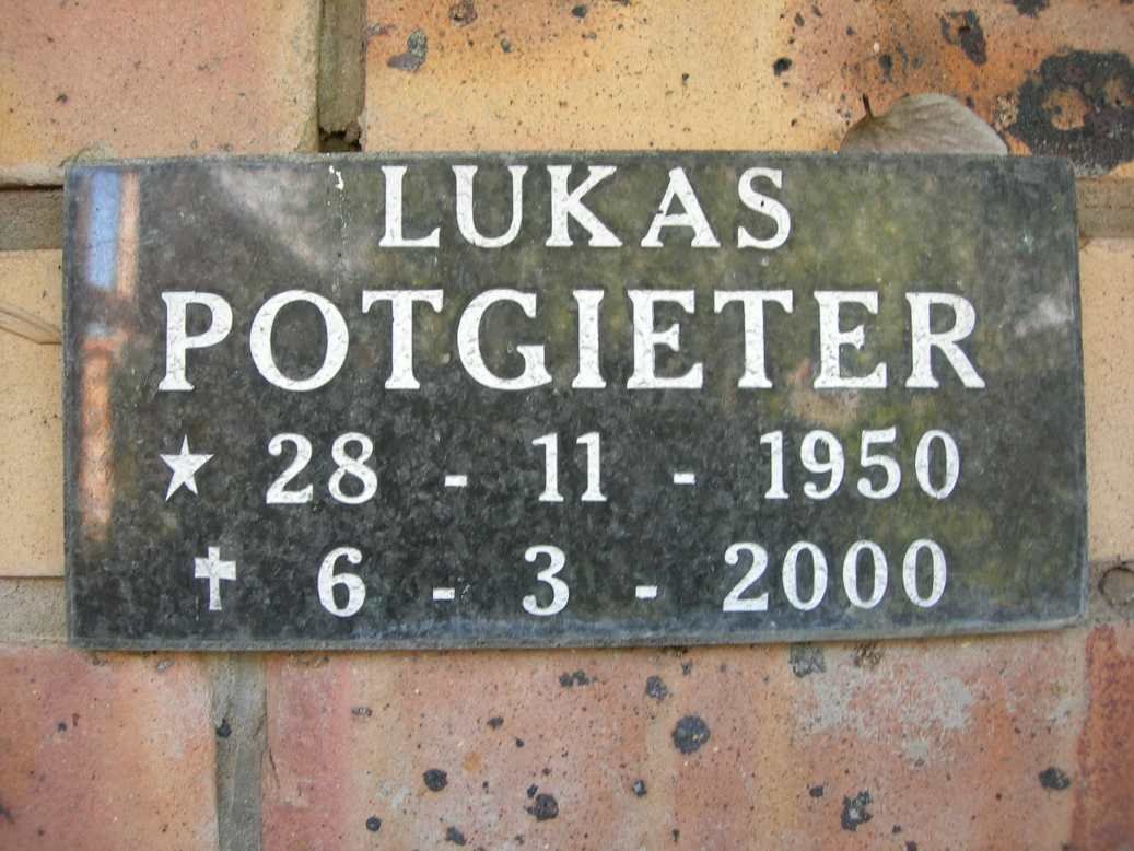 POTGIETER Lukas 1950-2000