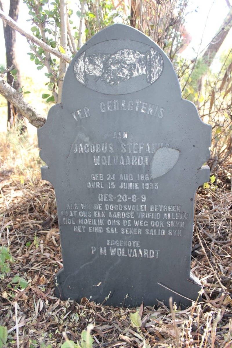 WOLVAARDT Jacobus Stefanus 1863-1933