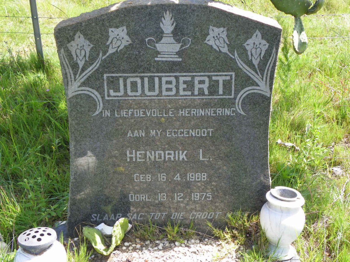 JOUBERT Hendrik L. 1908-1975