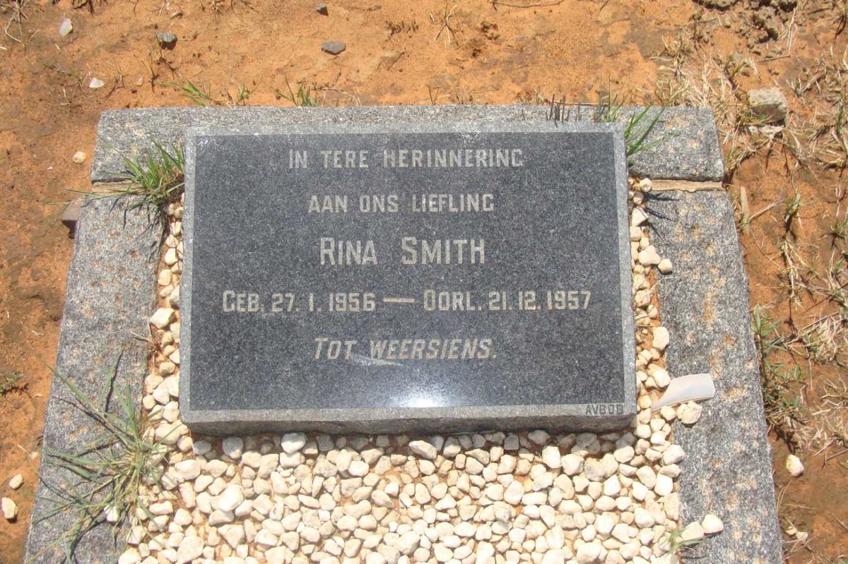 SMITH Rina 1956-1957