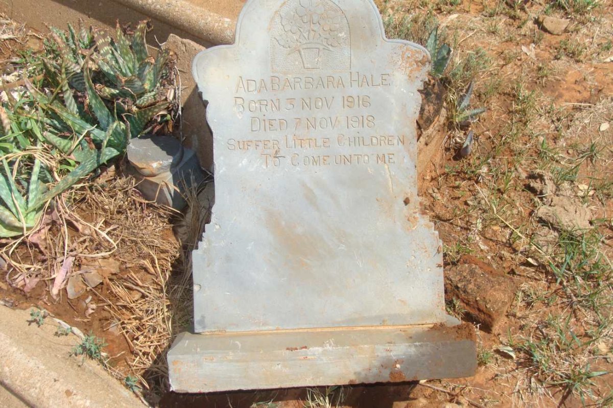 HALE Ada Barbara 1916-1918