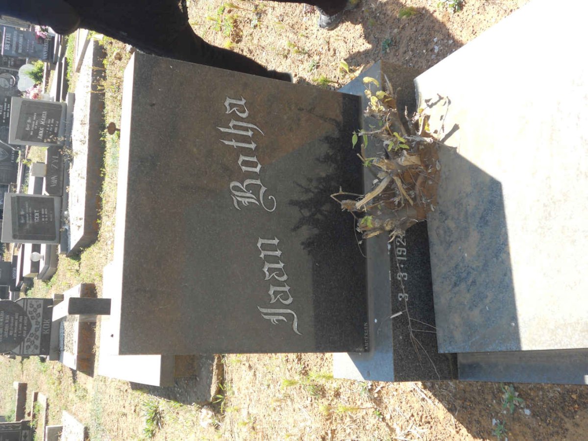 BOTHA Faan 192?