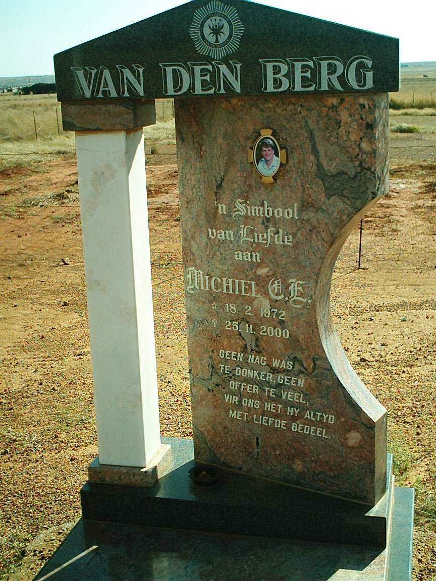 BERG Michiel C.E., van den 1972-2000