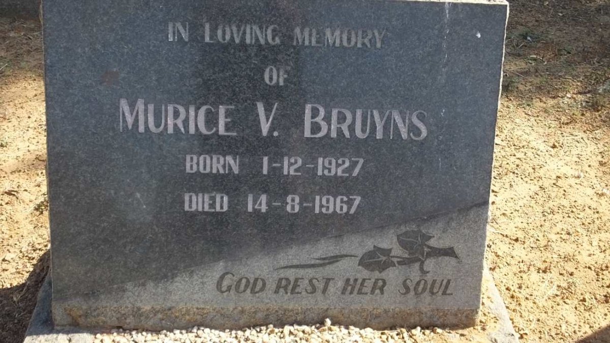 BRUYNS Murice V. 1927-1967