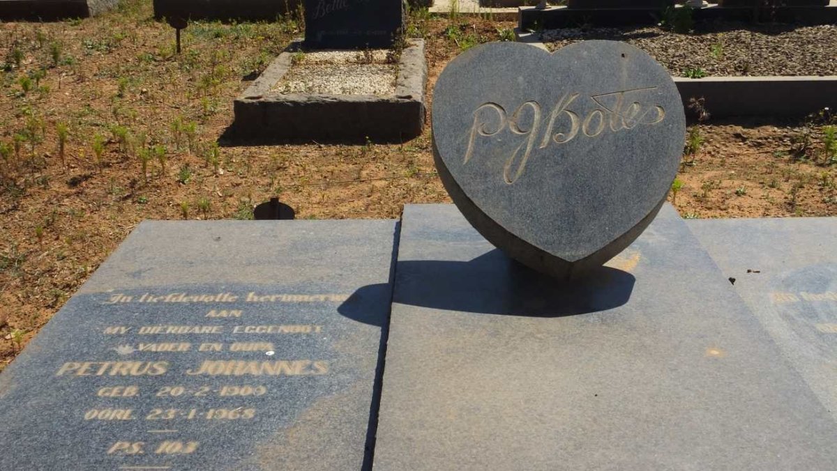 BOTES Petrus Johannes 1909-1968 &amp; Anna Aleta 1910-1990
