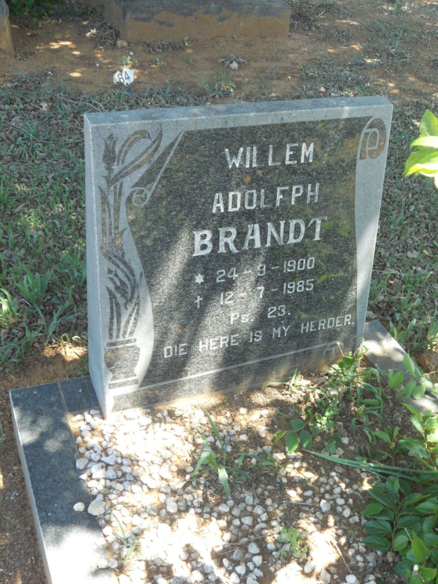 BRANDT Willem Adolfph 1900-1985
