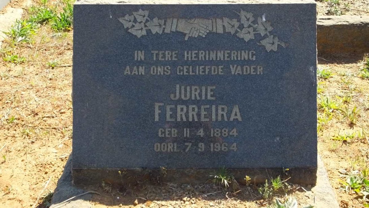 FERREIRA Jurie 1884-1964