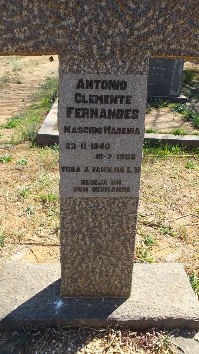 FERNANDES Antonio Clemente 1940-1966