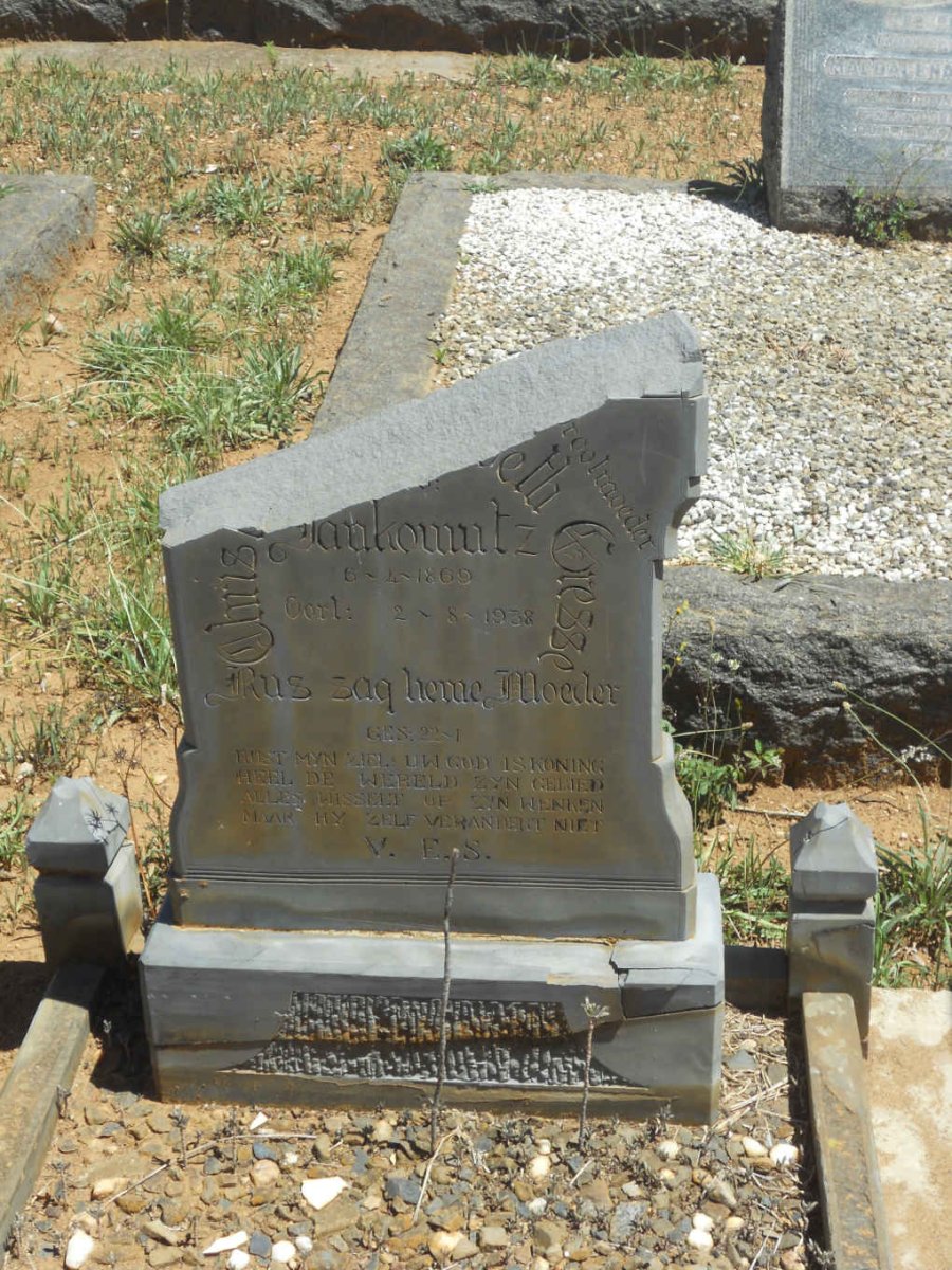 GRESSE Christina Elizabeth nee JANKOWITZ 1869-1938