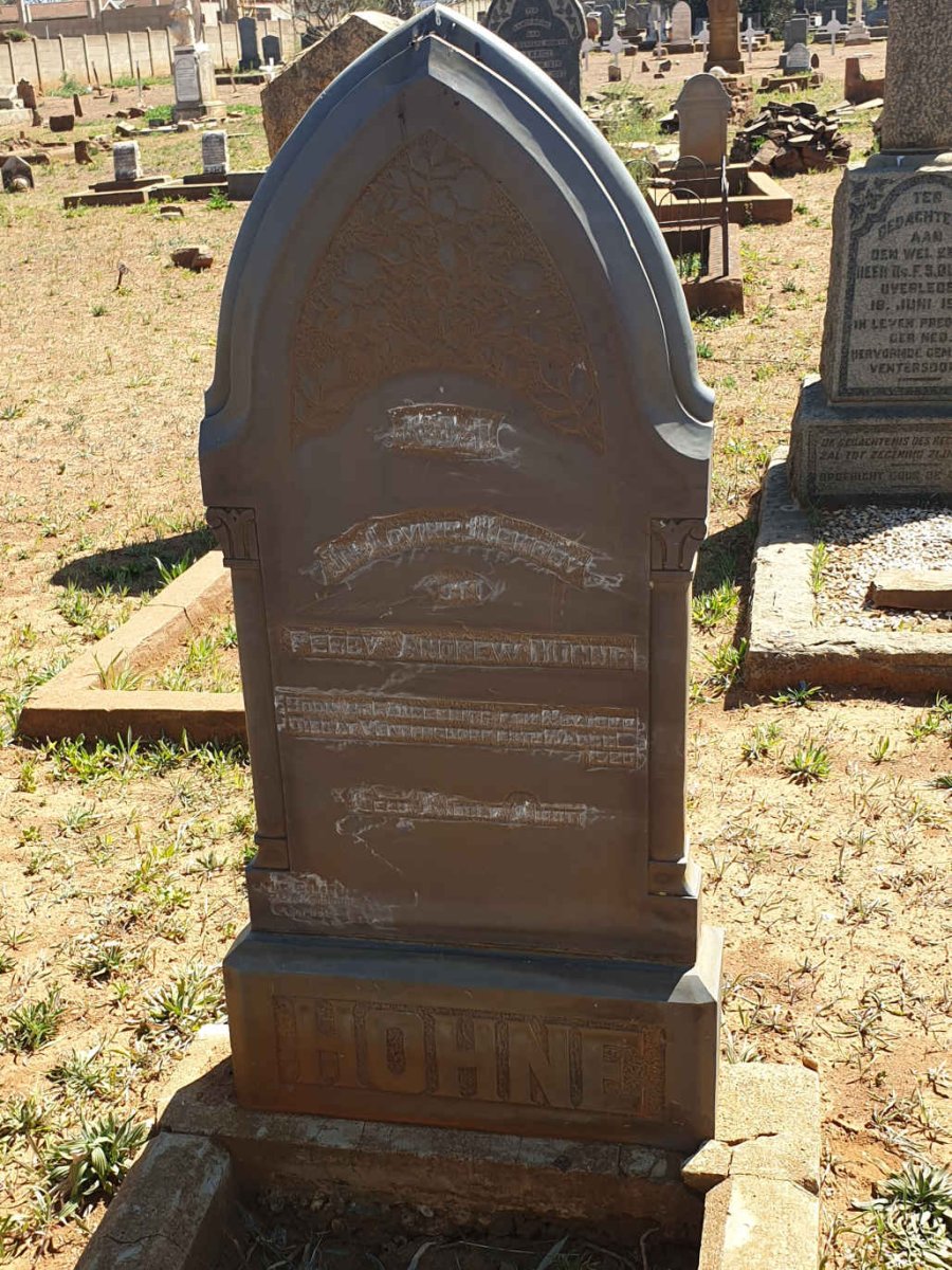HOHNE Percy Andrew 18?2-1920