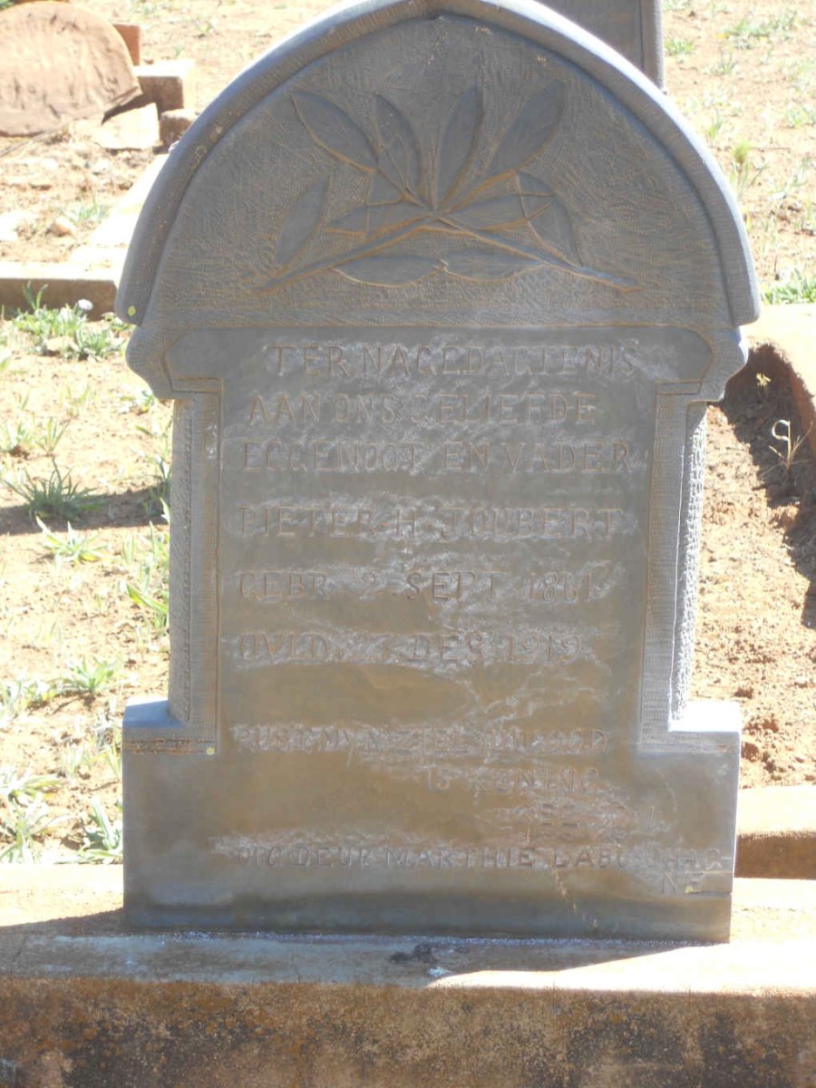 JOUBERT Pieter H. 1861-1919