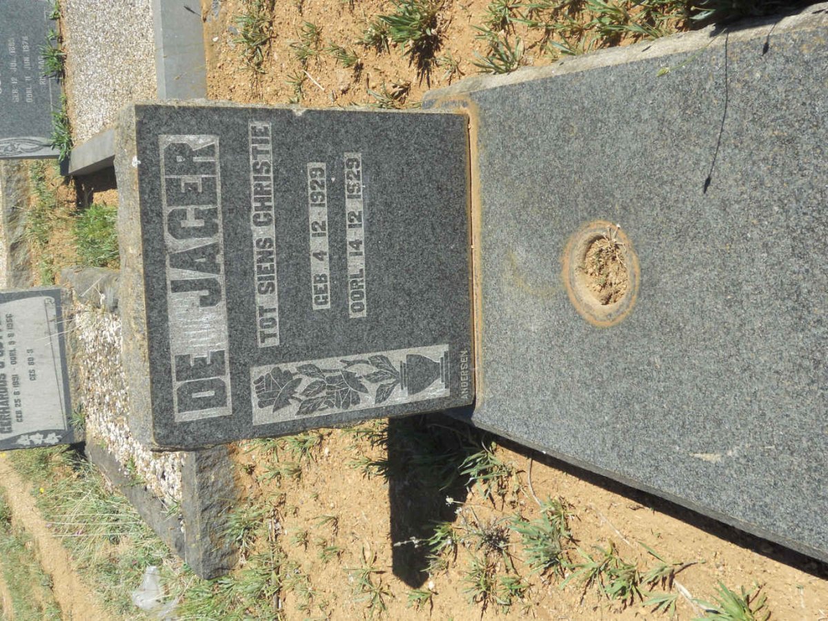 JAGER Christie, de 1929-1929