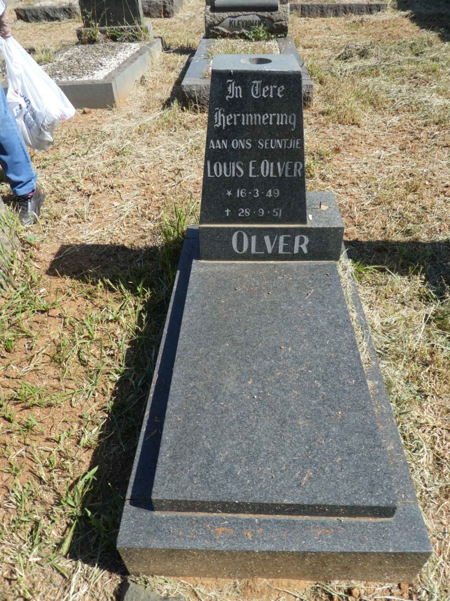 OLVER Louis E. 1949-1951