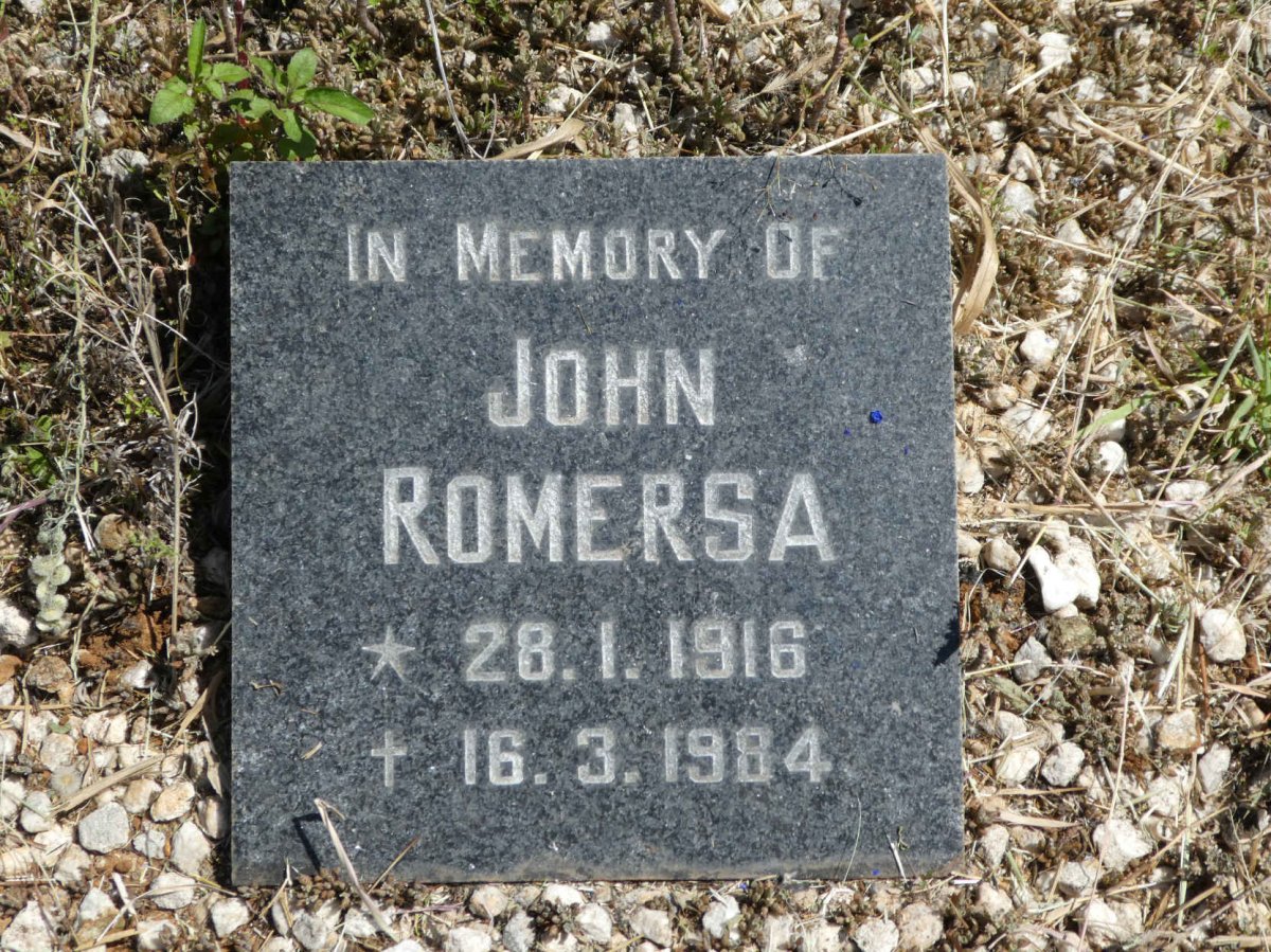 ROMERSA John 1916-1984