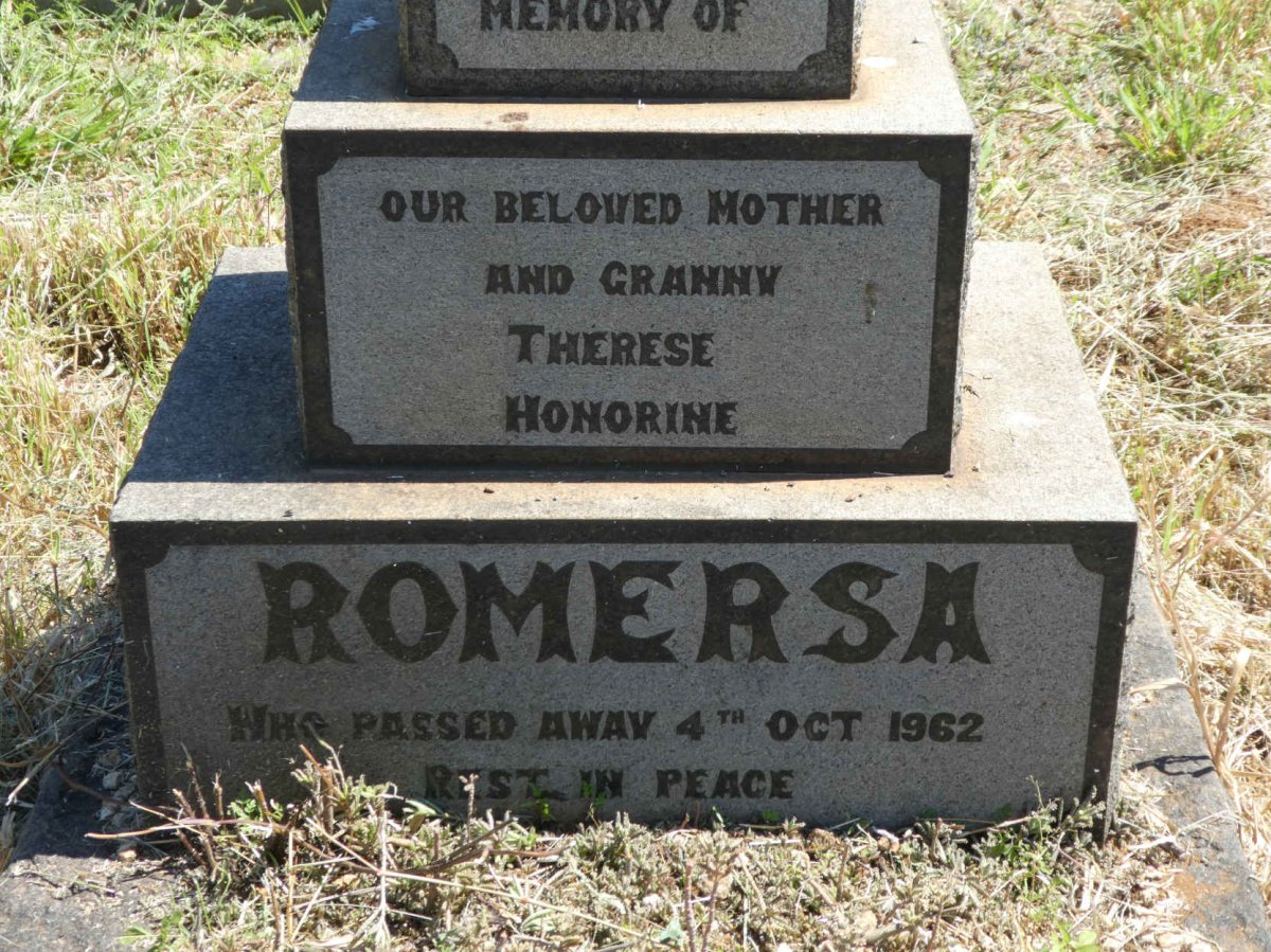 ROMERSA Therese Honorine -1962