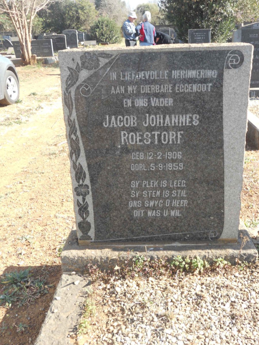ROESTORF Jacob Johannes 1906-1959