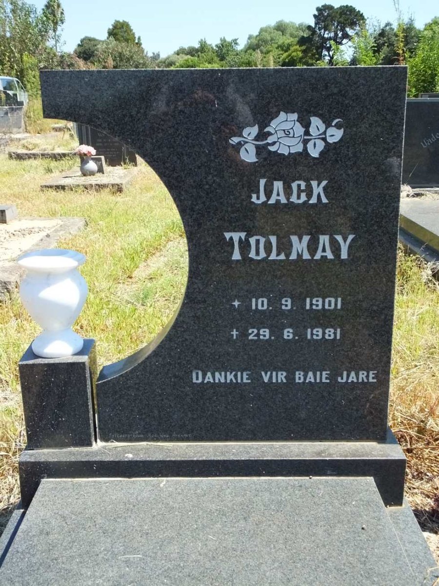 TOLMAY Jack 1901-1981