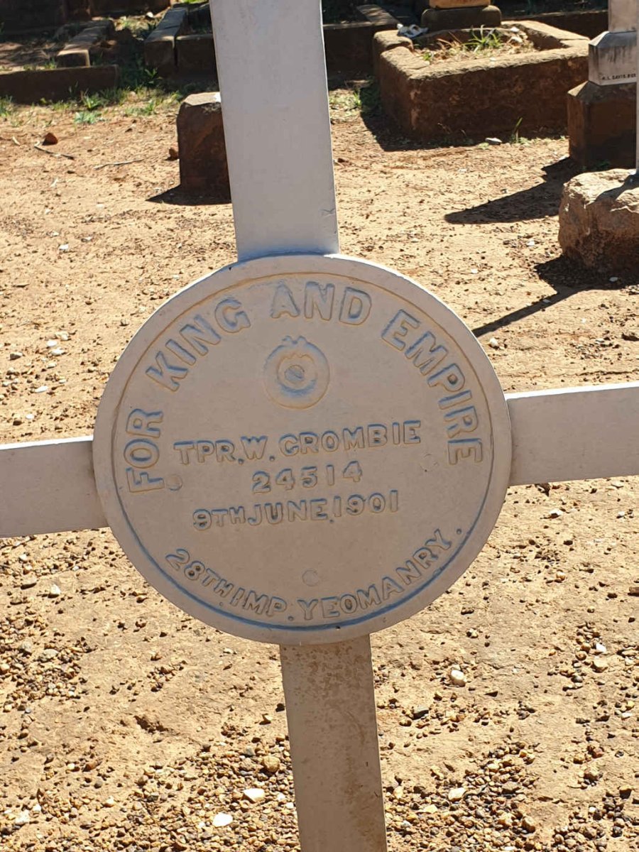 CROMBIE W. -1901