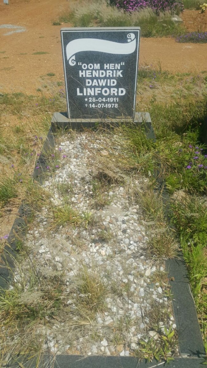 LINFORD Hendrik Dawid 1911-1978
