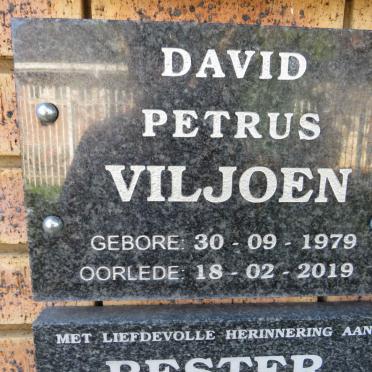 VILJOEN David Petrus 1979-2019