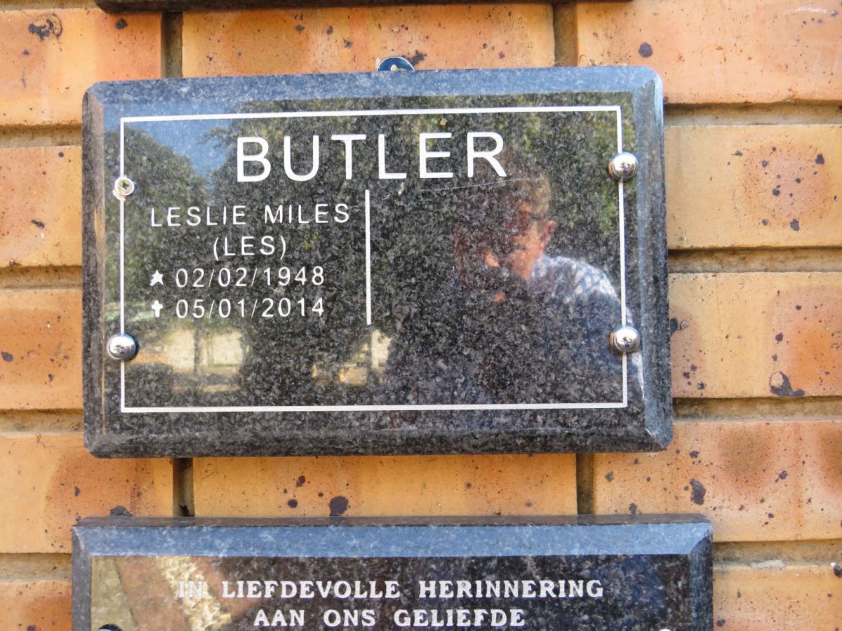 BUTLER Leslie Miles 1948-2014