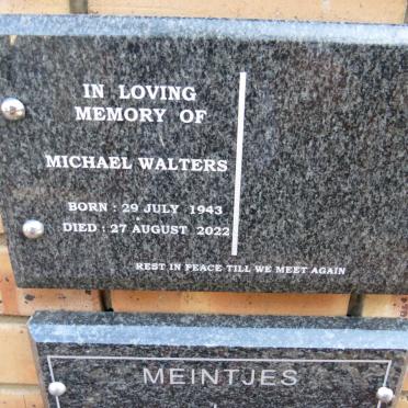 WALTERS Michael 1943-2022