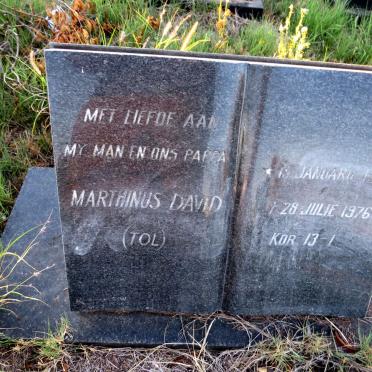 ? Marthinus David 1907-1976