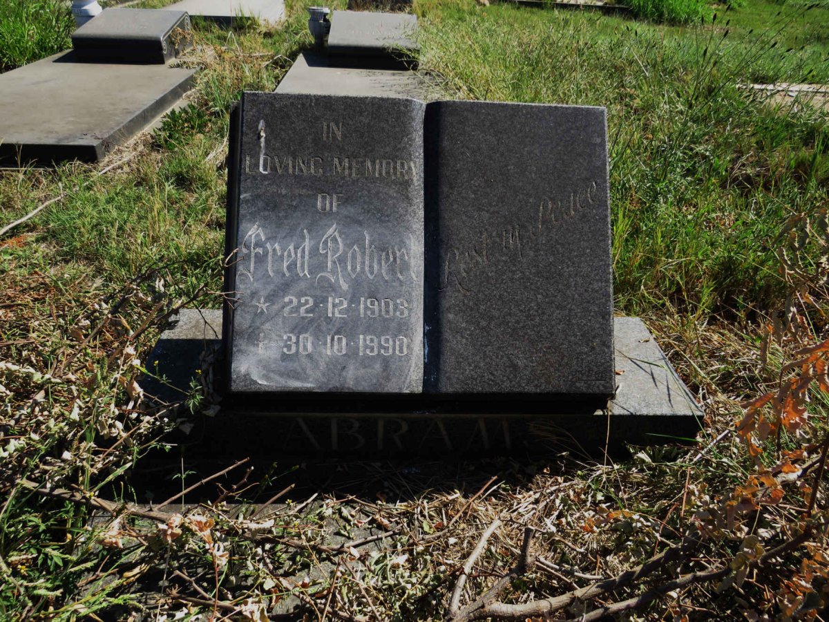 ABRAMS Fred Robert 1903-1990
