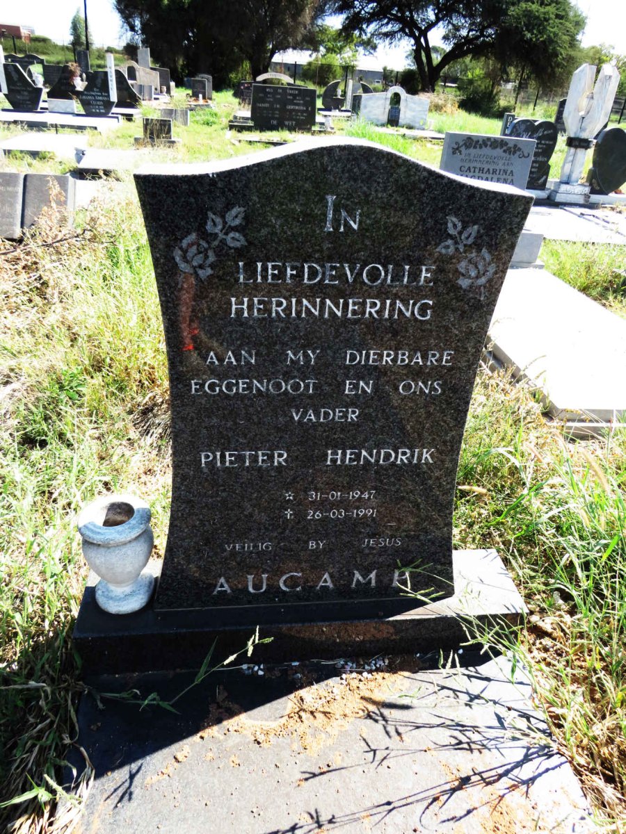 AUCAMP Pieter Hendrik 1947-1991