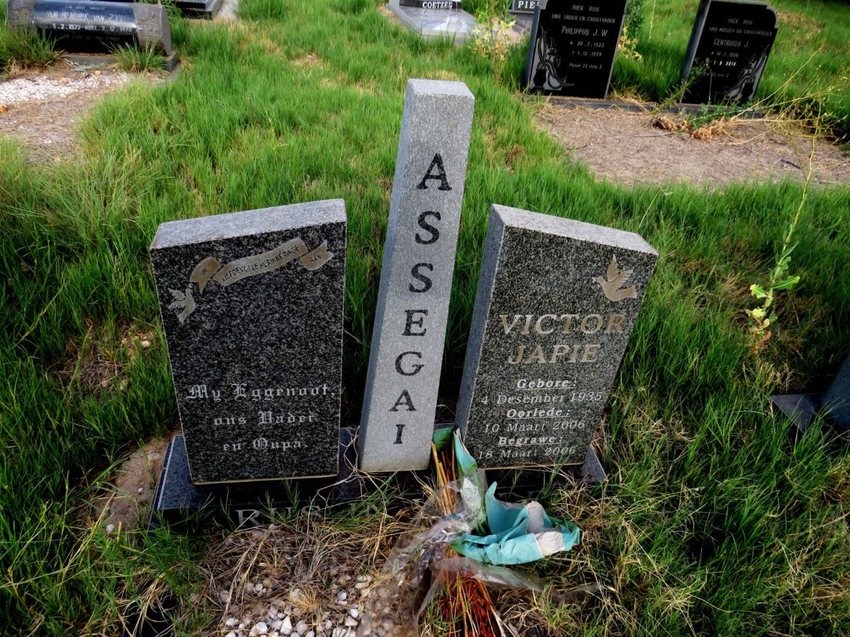 ASSEGAI Victor Japie 1935-2006