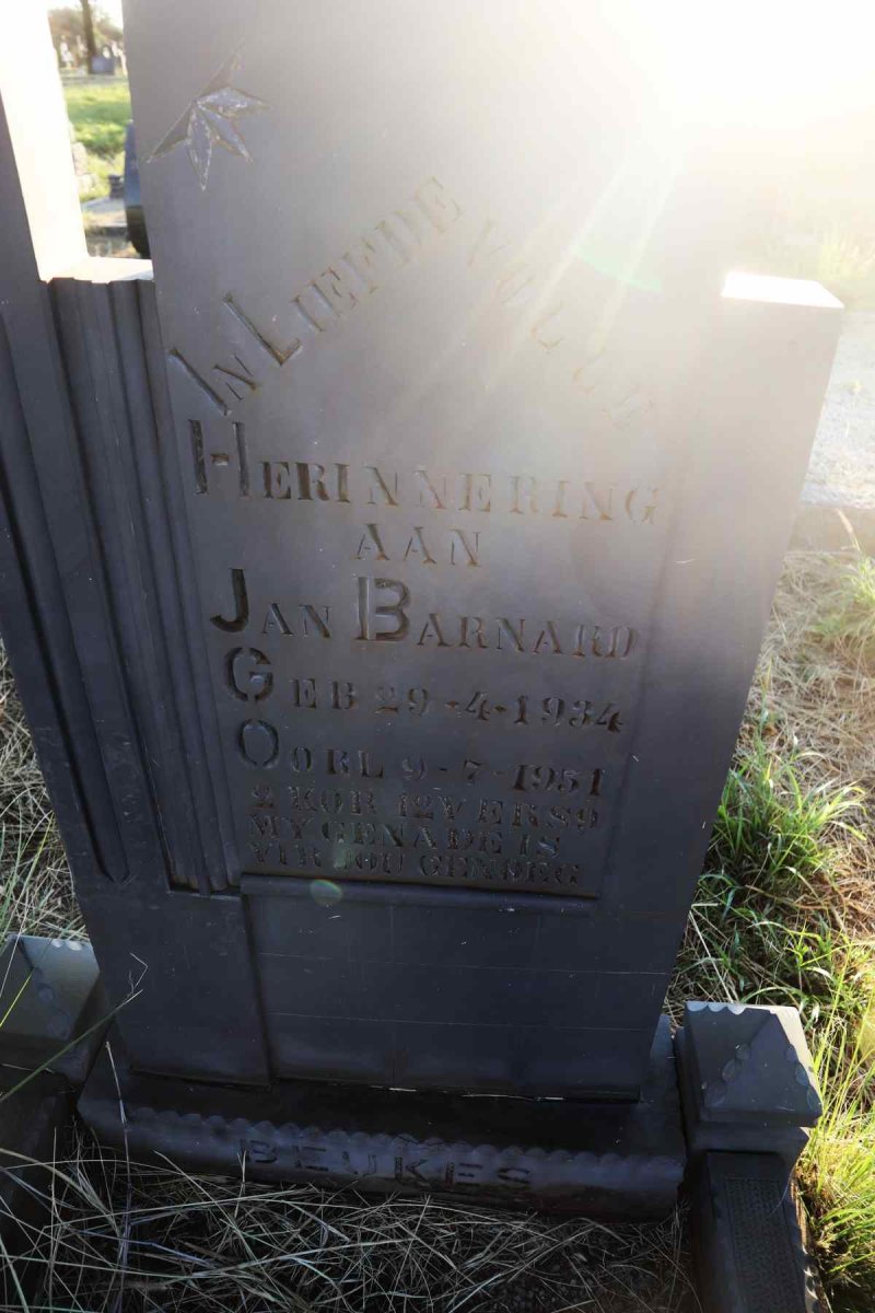 BARNARD Jan 1934-1951