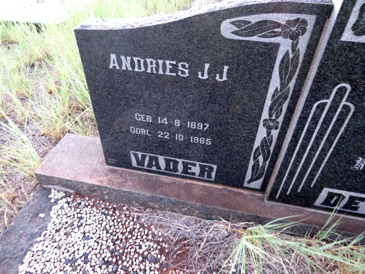 BEER Andries J.J., de 1897-1965 & Maria J. ROSSOUW 1885-1966_1