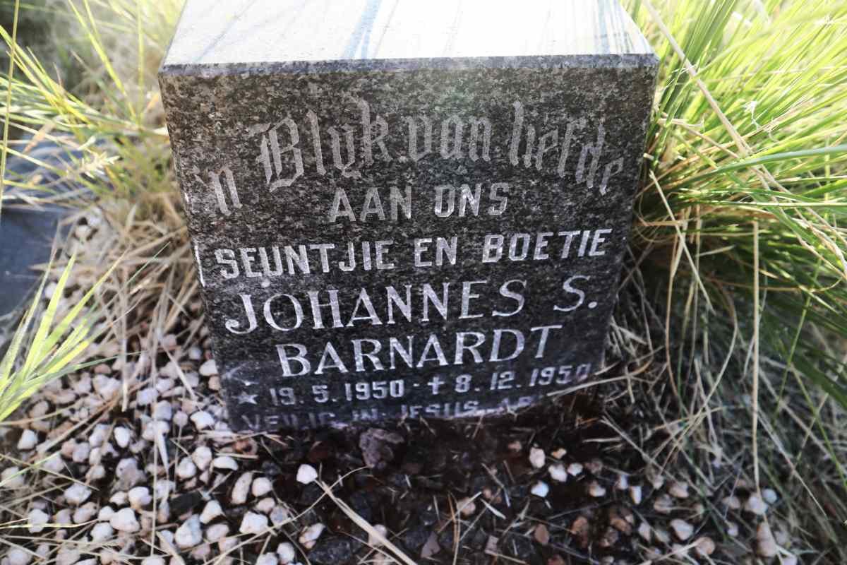BARNARDT Johannes S. 1950-1950