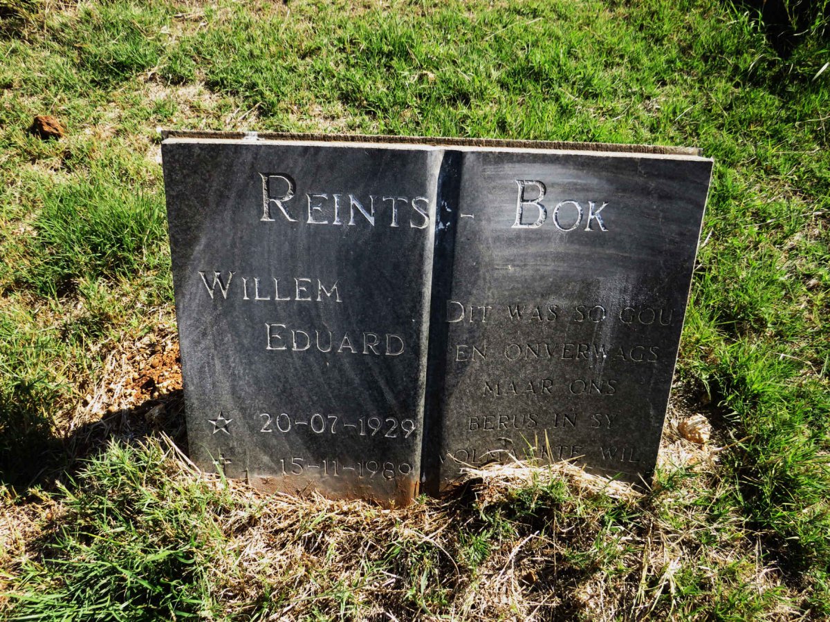 BOK Willem Eduard, REINTS-  1929-1989