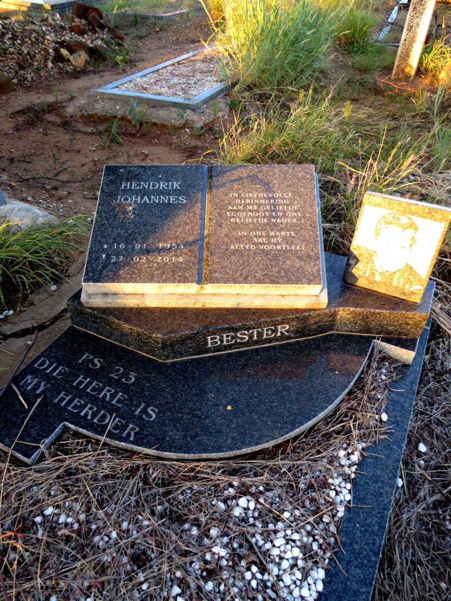 BESTER Hendrik Johannes 1954-2014