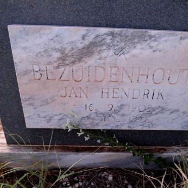 BEZUIDENHOUT Jan Hendrik 1905-1976