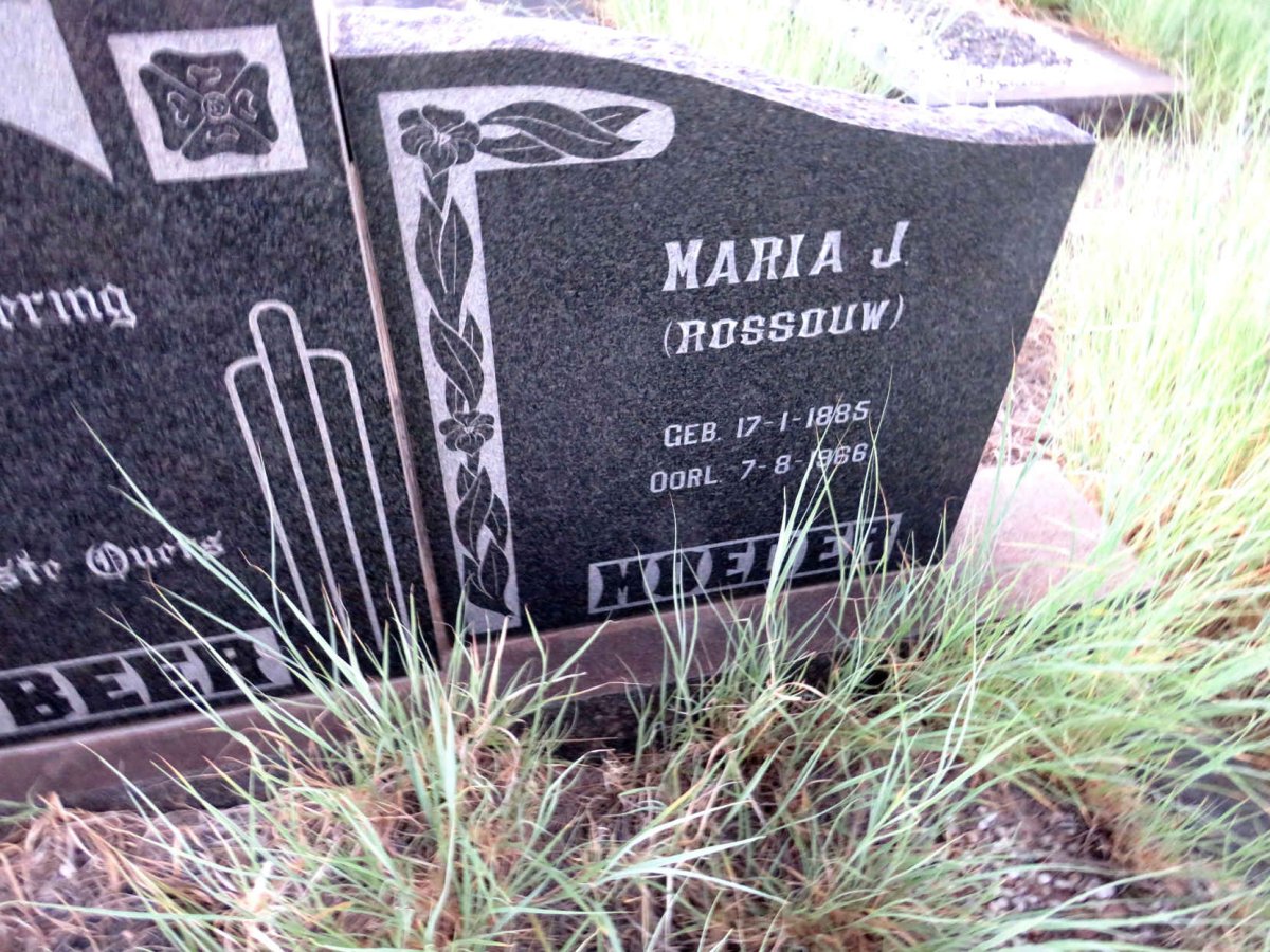 BEER Andries J.J., de 1897-1965 & Maria J. ROSSOUW 1885-1966_2