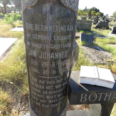 BOTHA Jan Johannes 1903-1967