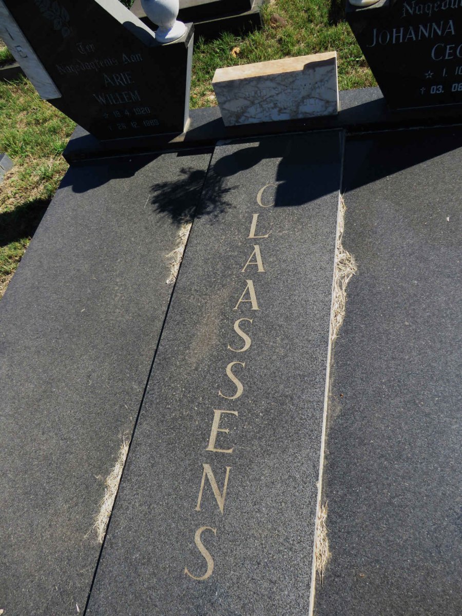 CLAASSENS Arie Willem 1920-1989 & Johanna Adriana Cecilia 1926-2022_1