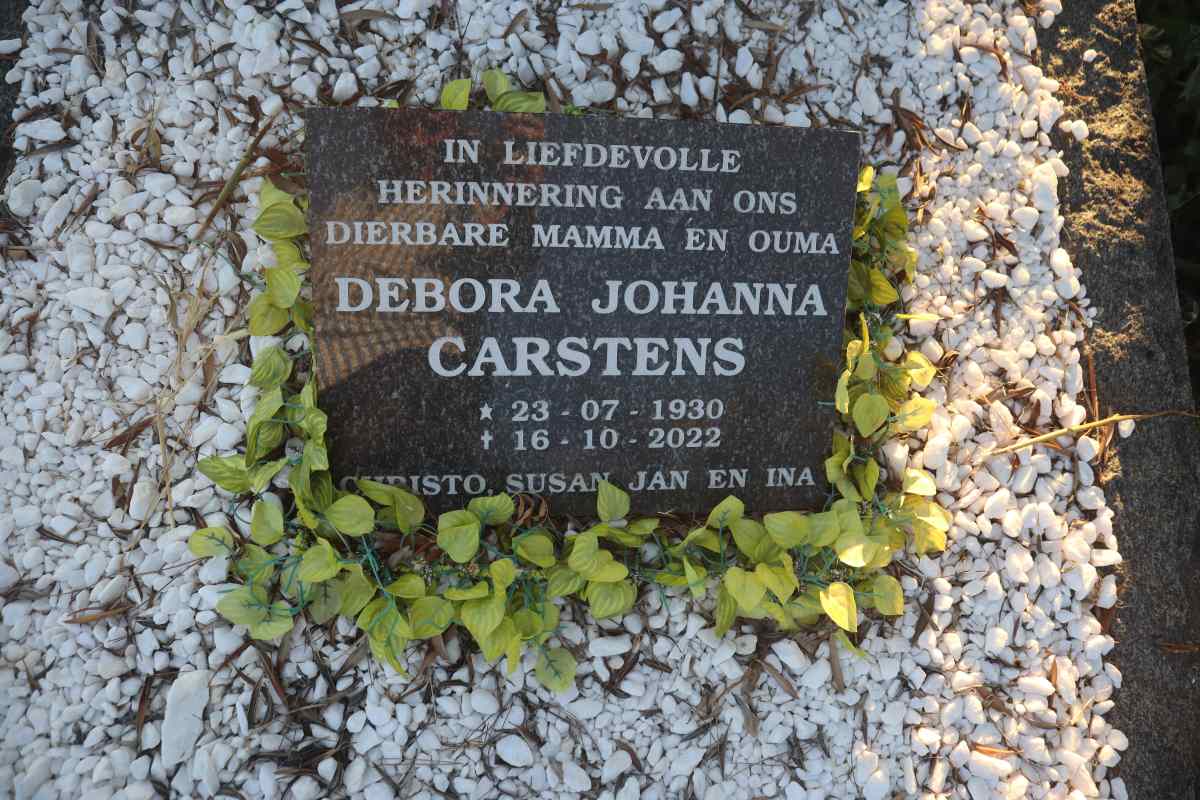CARSTENS Debora Johanna 1930-2022