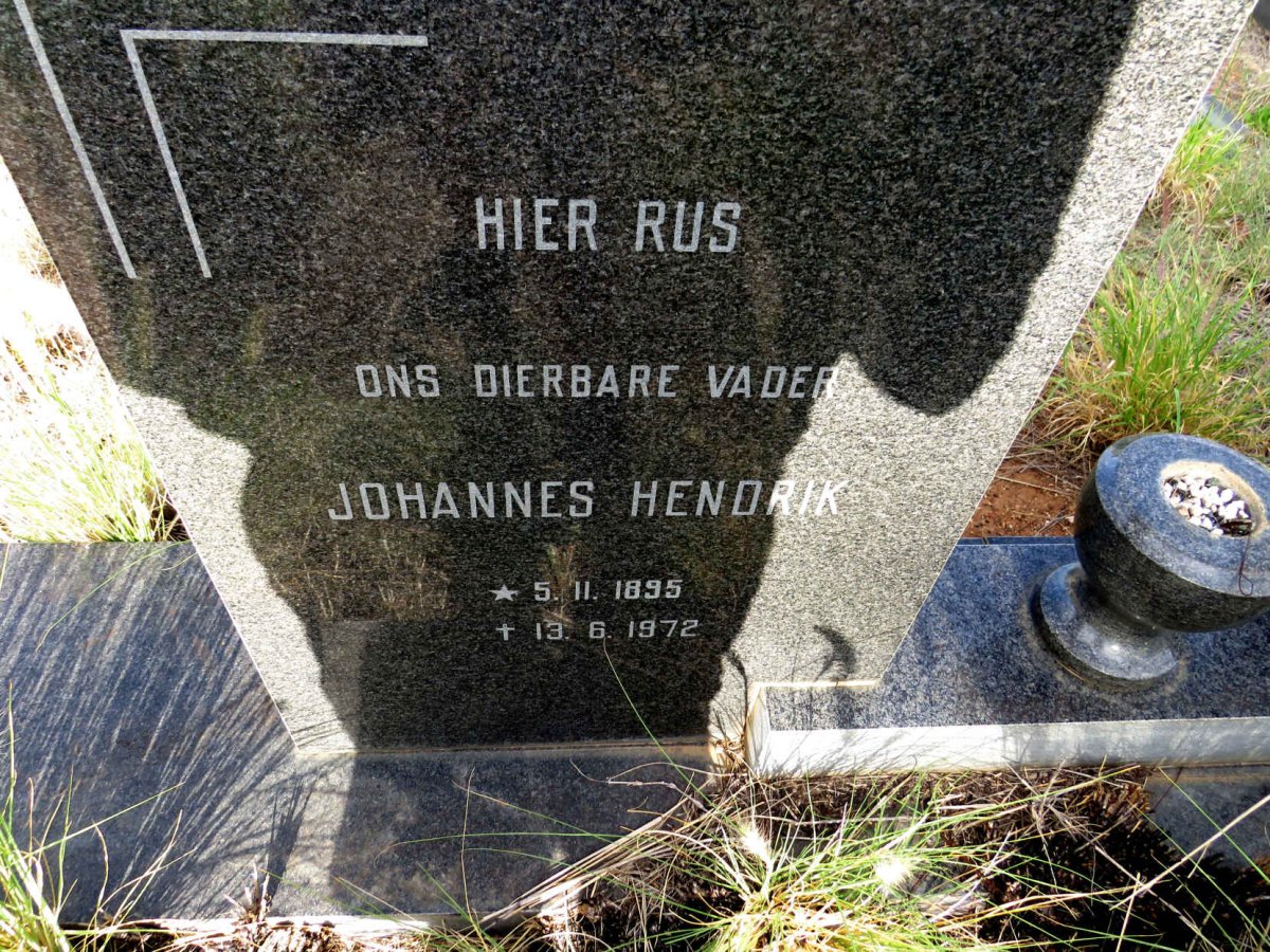 COLLER Johannes Hendrik, van 1895-1972 & Magdalena Adriana 1906-_2