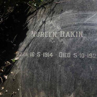 DAKIN Noreen 1914-1927