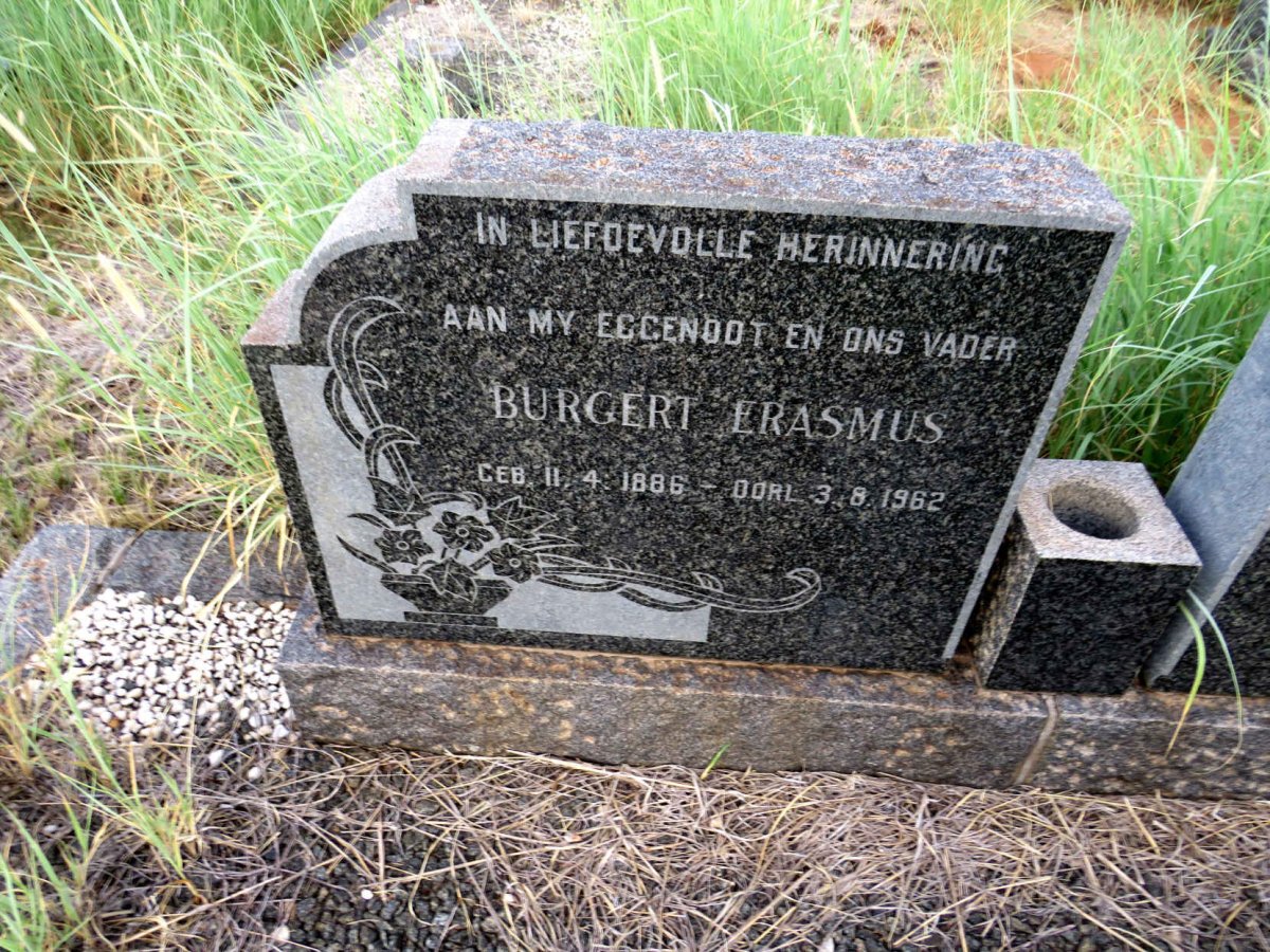 ERASMUS Burgert 1886-1962 & Catharina Maria 1898-1974_1