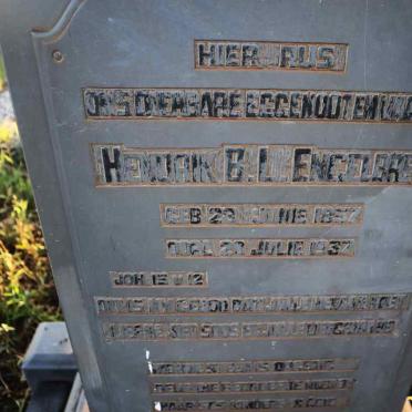 ENGELBREG Hendrik B.L. 1857-1937